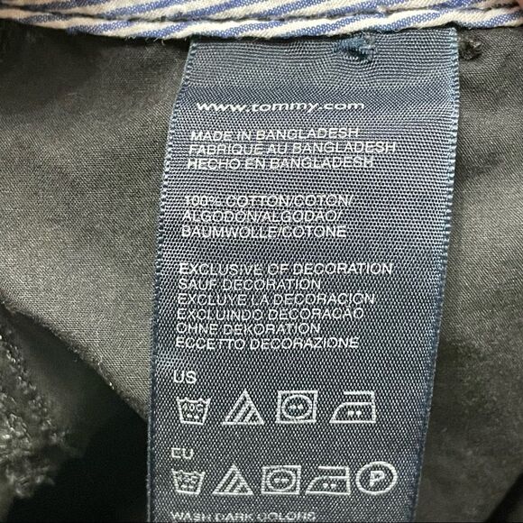 Tommy Hilfiger Black Shorts Size 10 - Picture 6 of 10